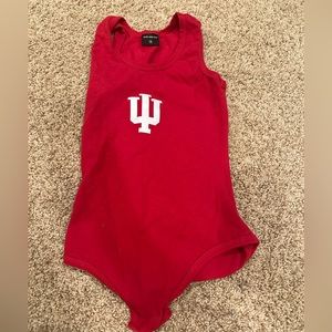 Red IU bodysuit